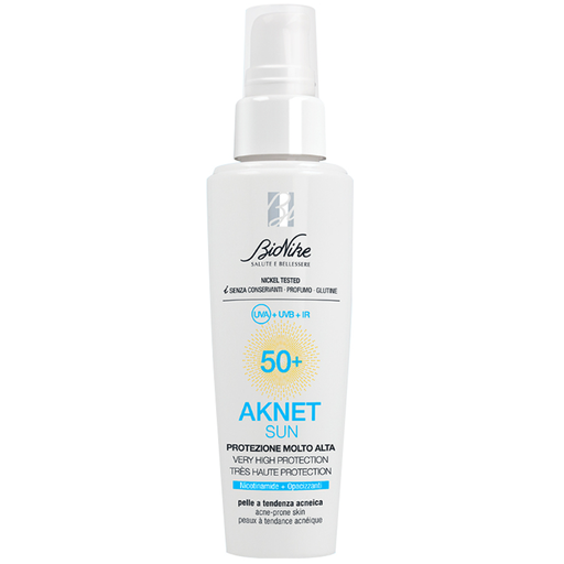 BioNike Aknet Sun 50+ very high protection acne prone skin tube 50ml