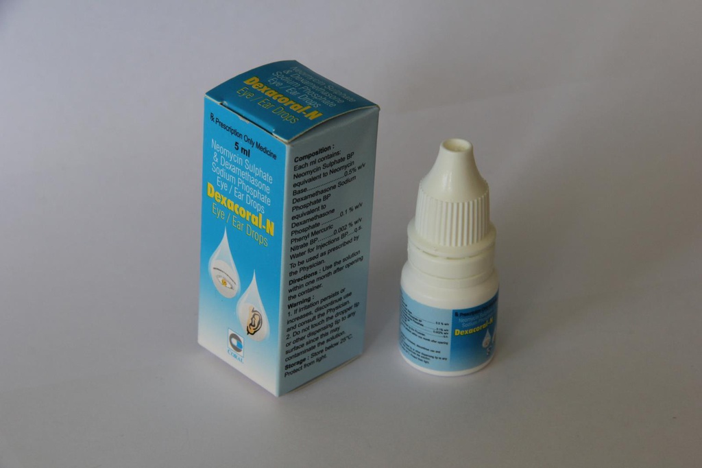 Дексакорал-Н 5мл нүд/чихний дусаалга Нью Ремеди