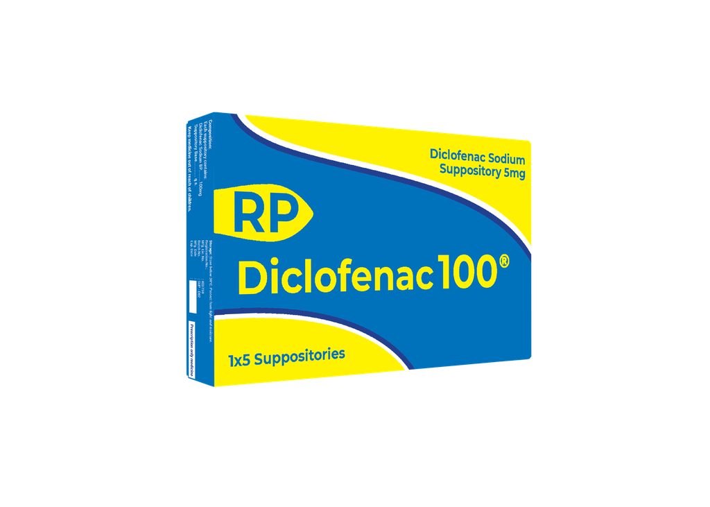 РП-Диклофенак 100мг №5 шулуун гэдэсний лаа RP International